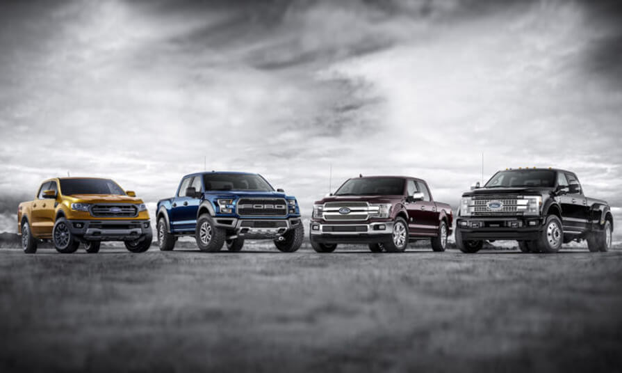 Les camions Ford, les plus vendus au Canada en 2018