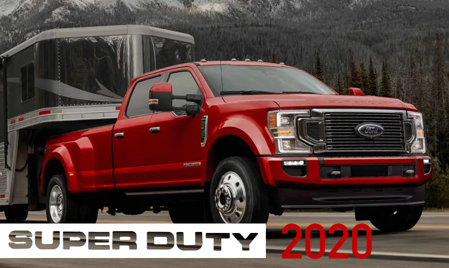Le Ford Super Duty 2020 beaucoup plus que pour la lourde tâche