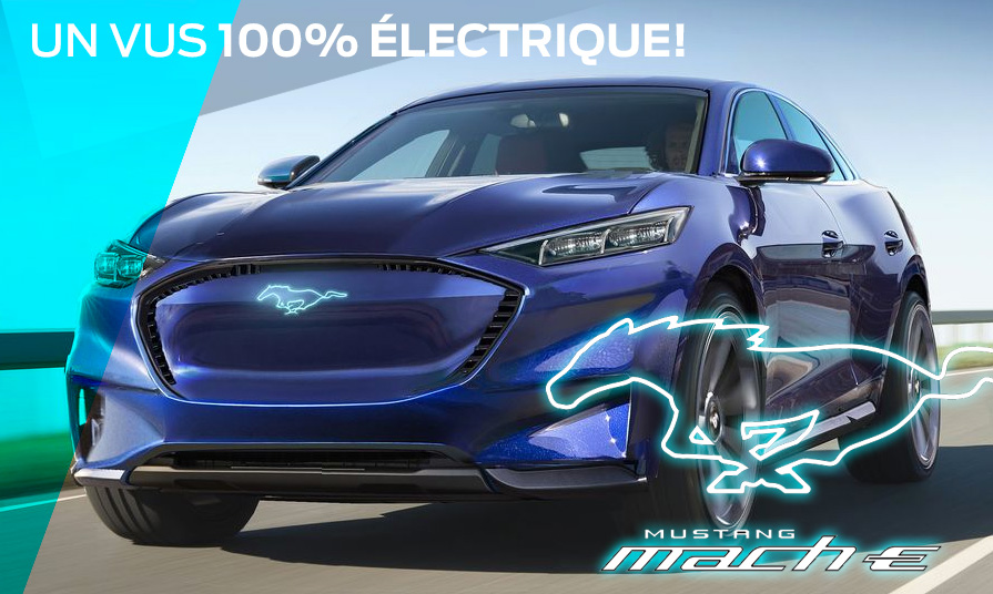 Ford Mustang Mach-E 2021 : un VUS électrique pour Ford
