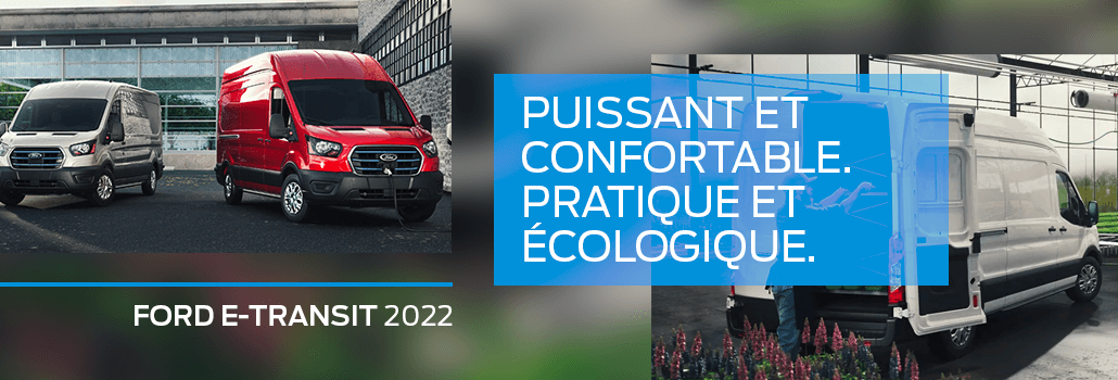 Ford e-Transit 2022, l’électrique pratique