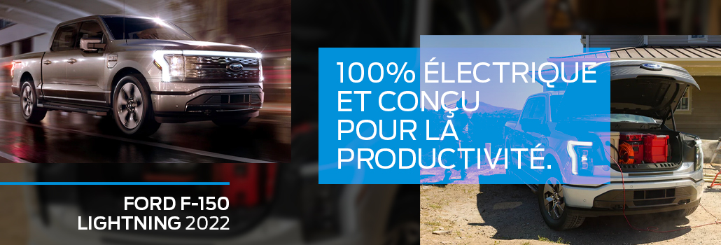 Ford F-150 Lightning, le camion Ford tout électrique enfin dévoilé