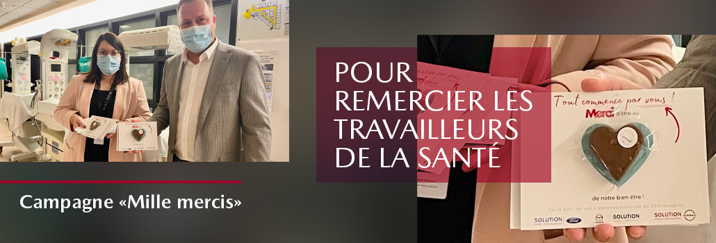 Le Groupe Solution participe à La campagne «Mille mercis»