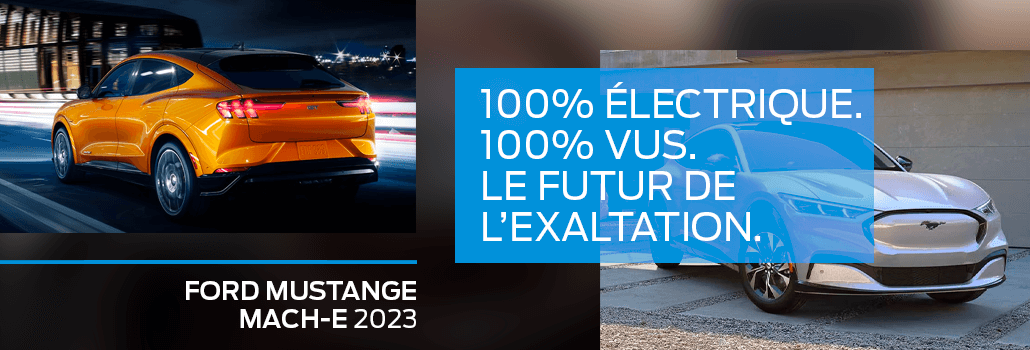 Mustang Mach-E 2023 :  l’électrique pour l’avenir