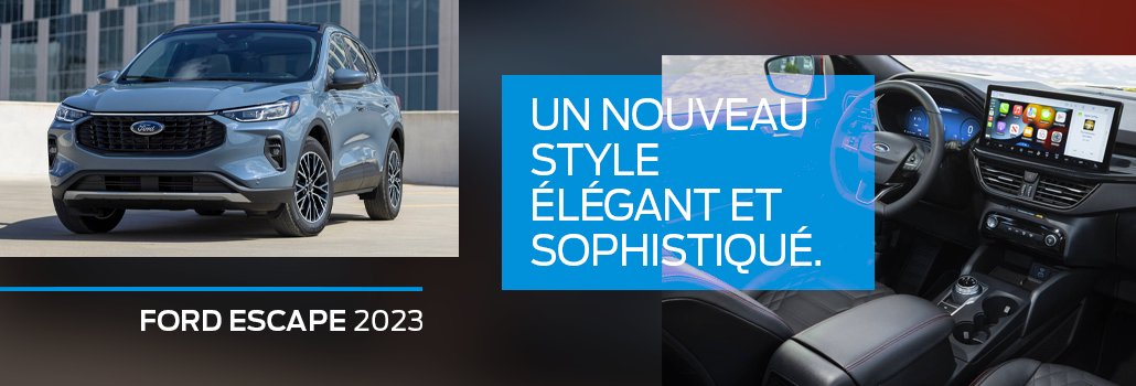 Ford Escape 2023, revu et amélioré