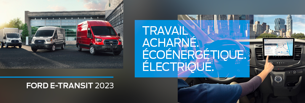 Ford E-Transit 2023, quand l’électrique devient pratique