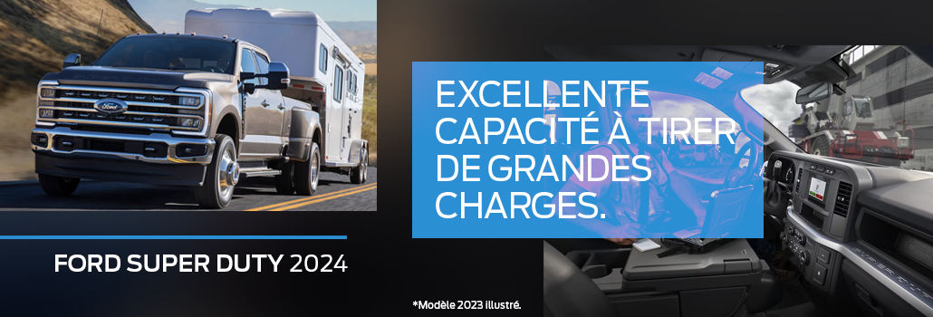 Ford Super Duty 2024, le roi de la puissance