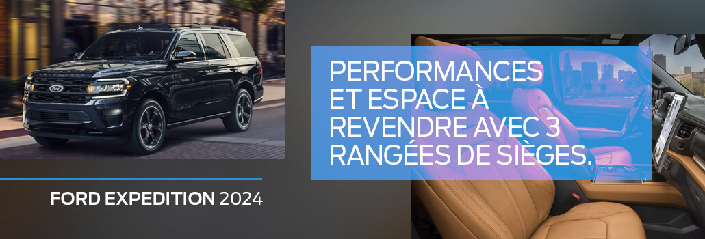 Ford Expedition 2024 : un maximum d’espace et de choix