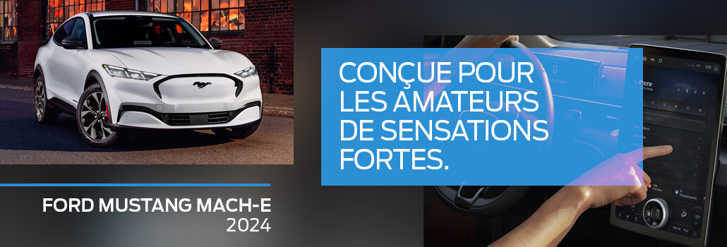 Ford Mustang Mach-E 2024 : le vus électrique réinventé