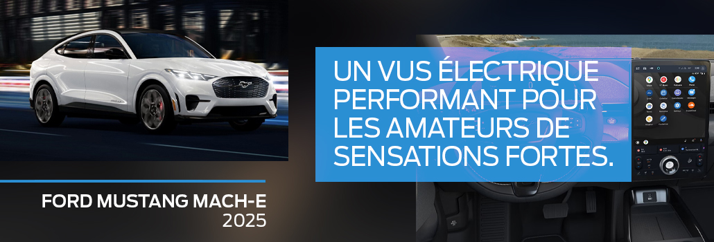 La Ford Mustang Mach-E 2025 : Performance électrique et innovation à son meilleur