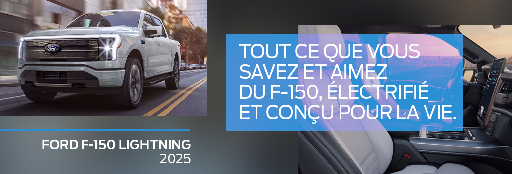 Ford F-150 Lightning 2025 : puissance 100 % électrique